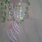 Gorgeous Pink Candle Holder..