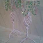 Gorgeous Pink Candle Holder..
