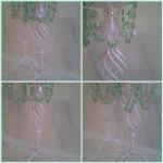 Gorgeous Pink Candle Holder..